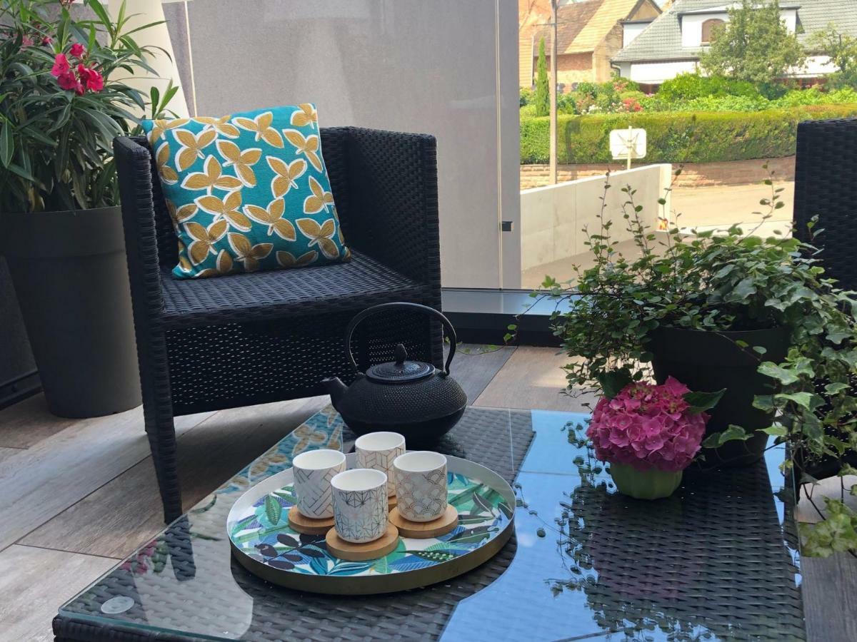 Gite Wellness Le Six H Andolsheim Esterno foto